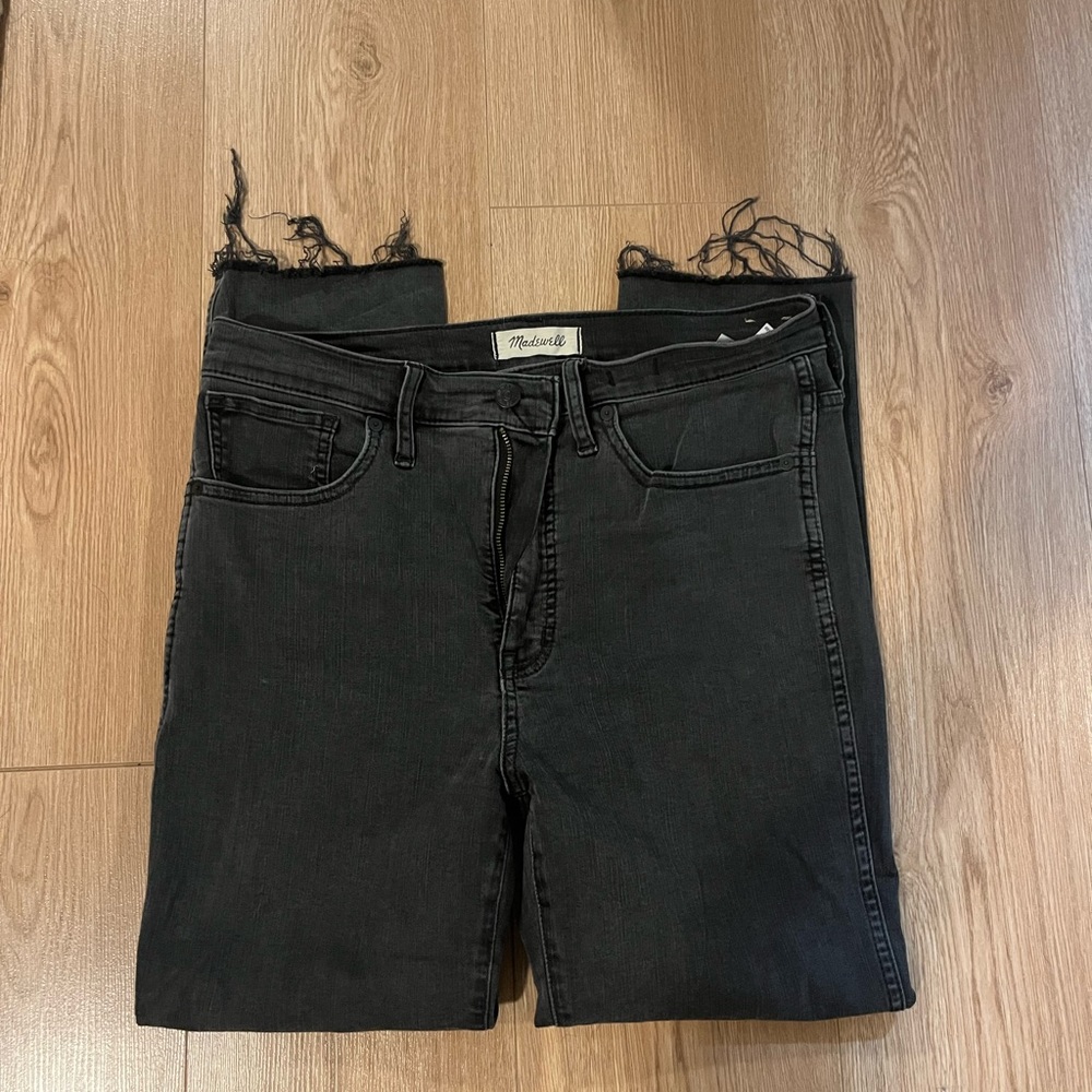 Madewell High Rise Stovepipe Jeans